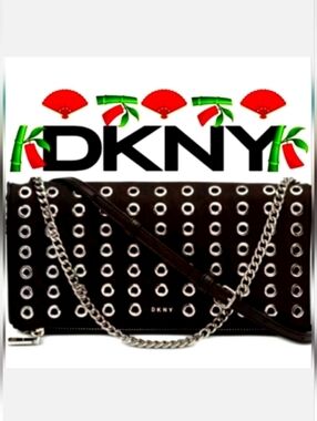 🎋DKNY Grommet Clutch/Crossbody